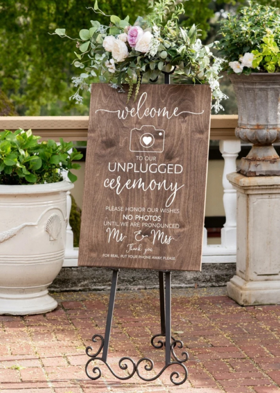 Wedding sign 

Wedding | Wedding Decor | Wedding Planning | Wedding Gift  | Mrs. | Fiancé | Bride to be | wedding sign 

#LTKwedding #LTKhome #LTKunder50