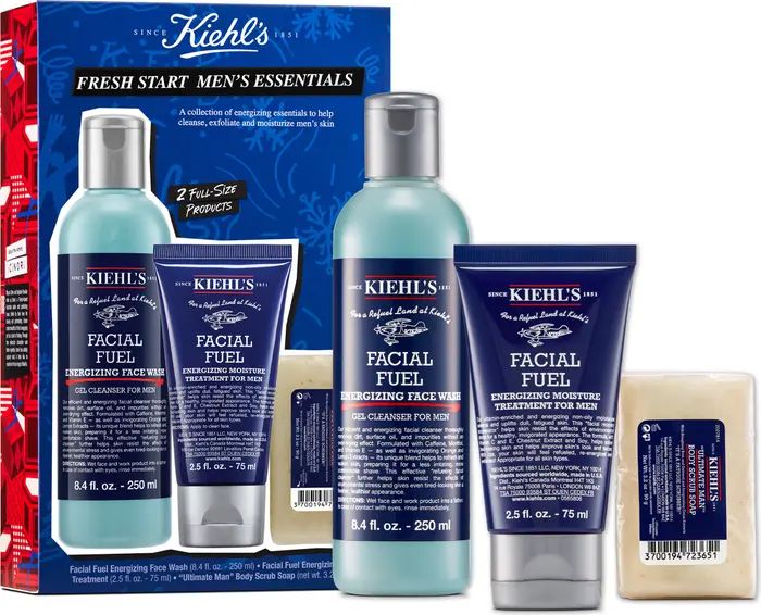 Kiehl's Since 1851 Men's Energizing Essentials Gift Set $70 Value | Nordstrom | Nordstrom