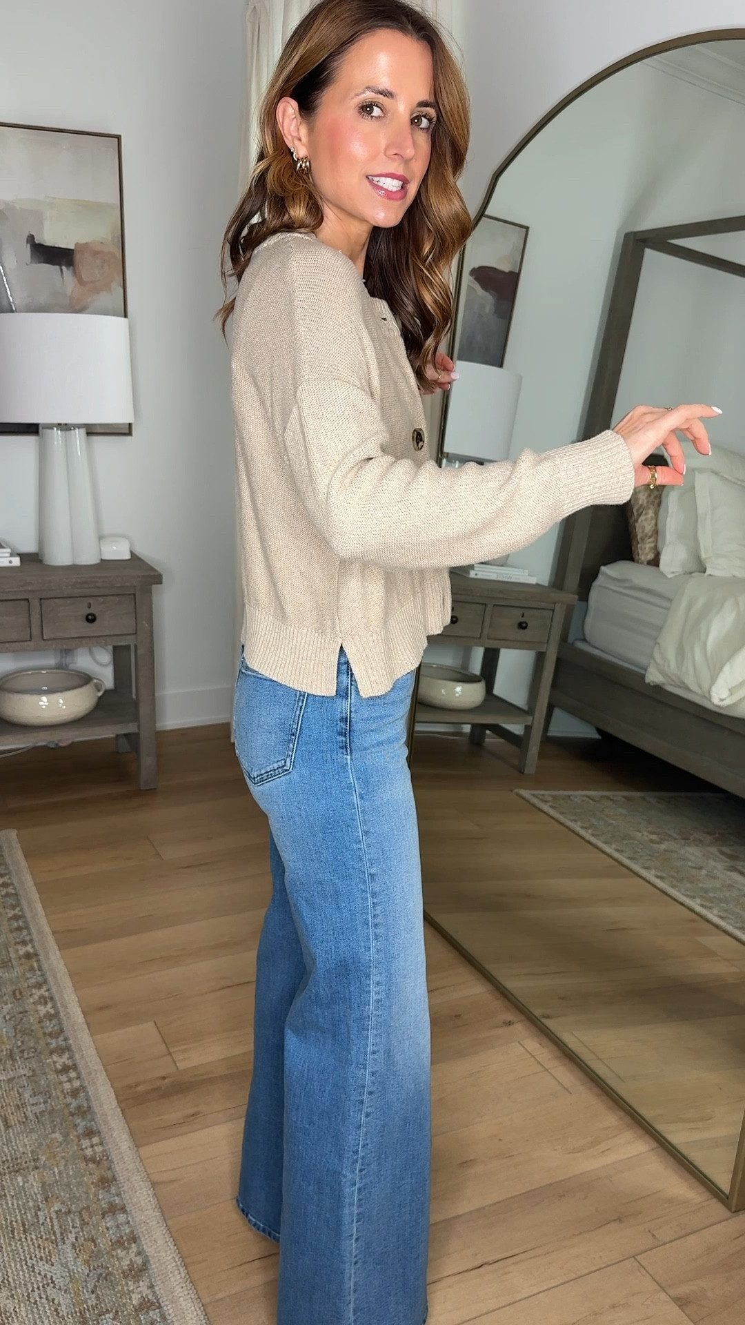  I absolutely love this cropped cardigan from Quince and these neutral belts! These are great basic pieces that you can wear again and again! Spring outfits. Spring style. Business casual. Workwear. Everyday outfits. Elevated casual. @onequince #quincepartner 

#LTKootd #LTKWorkwear #LTKPetite