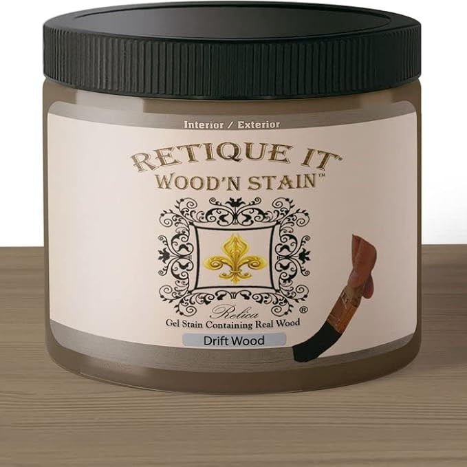 Retique It Wood'n Stain - Liquid Wood Gel Stain Interior/Exterior (16 oz (Pint)), 65 Drift Wood | Amazon (US)