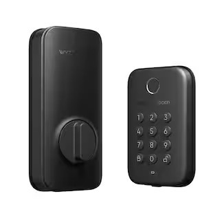 Smart Lock, Fingerprint Keyless Entry, Bluetooth Deadbolt Replacement, In-App Monitoring and Scheduled Access | The Home Depot