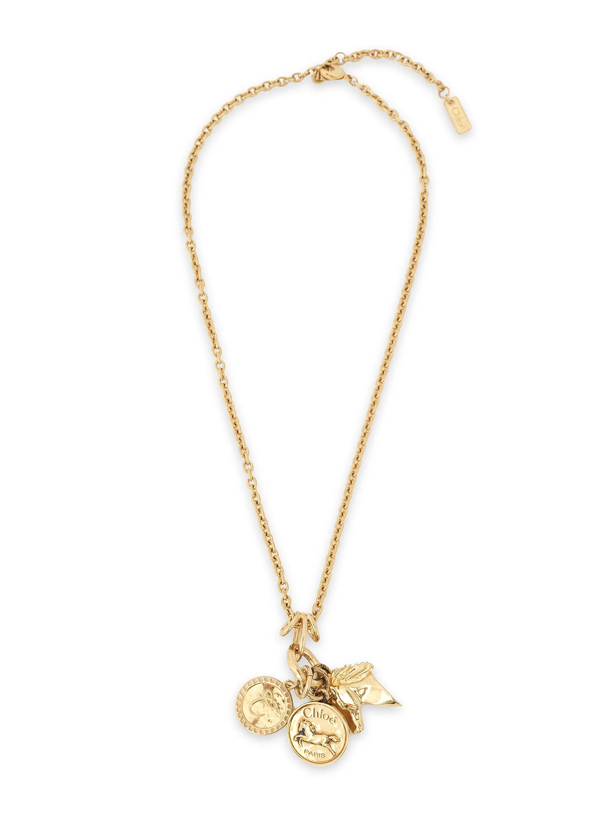 Charms Goldtone Pendant Necklace | Saks Fifth Avenue