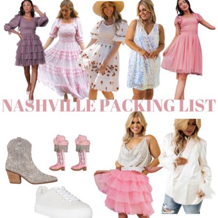 I have all of these items ready to go for my upcoming trip to Nashville! Can’t wait to share pictures of everything on once I am there! 🥰💗

#LTKcurves #LTKstyletip #LTKshoecrush