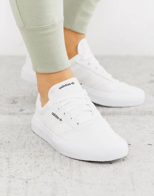 adidas Originals – 3MC – Sneaker in Triple-Weiß | ASOS DE