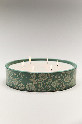 Spring Cottage Fresh Cotton Blossom & Neroli Ceramic Decorator Candle | Anthropologie (US)