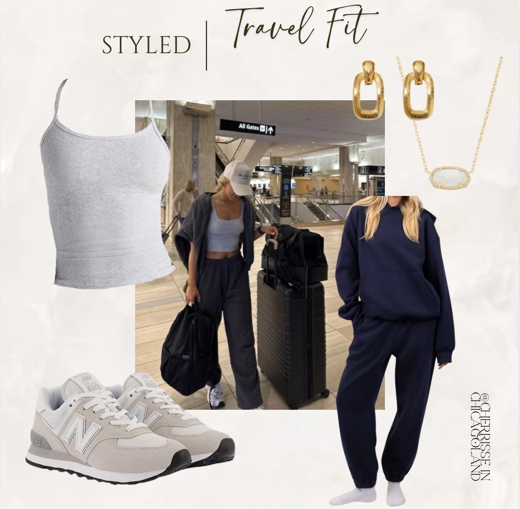 Jet-setting in style ✈️💼 Comfy, chic, and ready for takeoff—this travel fit is the perfect mix of cozy and put-together! Who else loves a matching set for travel days? #AirportStyle #LTKtravel #CherrisseInChicagoland

#LTKTravel #LTKShoeCrush #LTKStyleTip
