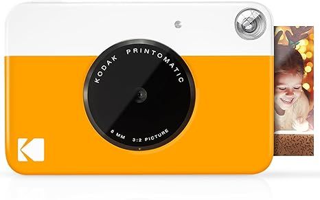 KODAK Printomatic Digital Instant Print Camera - Full Color Prints On ZINK 2x3" Sticky-Backed Pho... | Amazon (US)