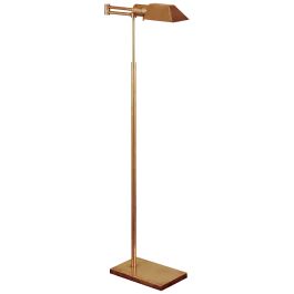 Studio Swing Arm Floor Lamp | Visual Comfort