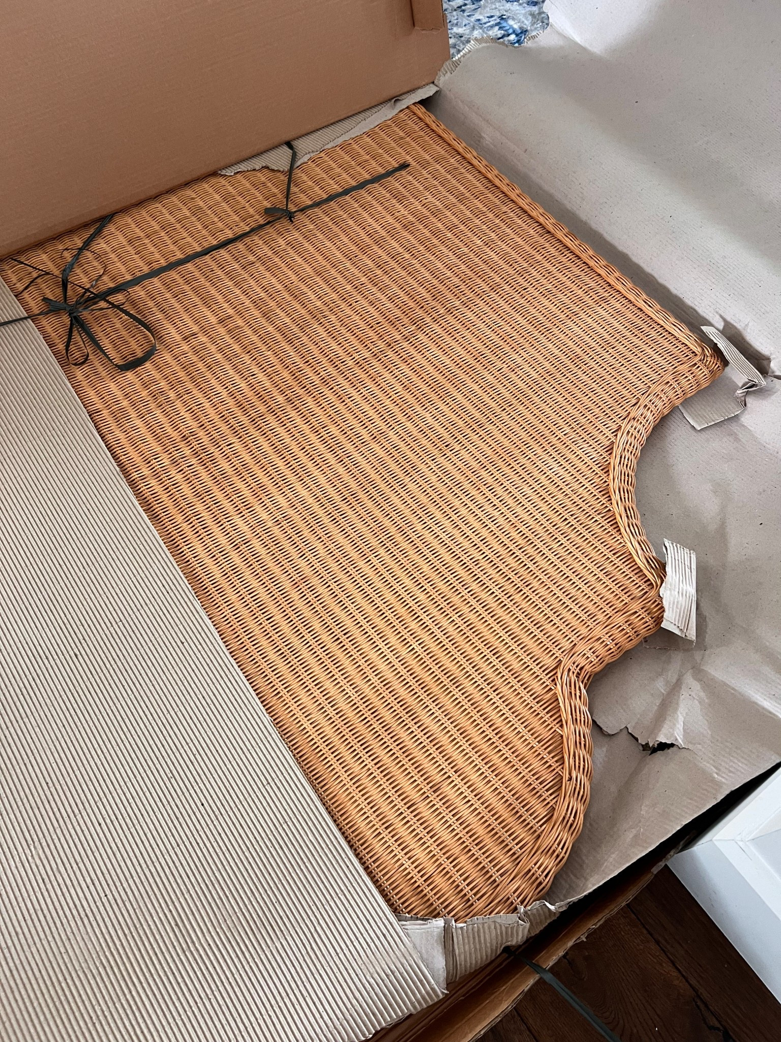 I found a dupe for a fabulous rattan bed from Serena and Lily. While I absolutely love the original design, I did not love the price tag. This budget-friendly version sold out on Amazon really really quickly, but I was able to find it at another store. Happy shopping!