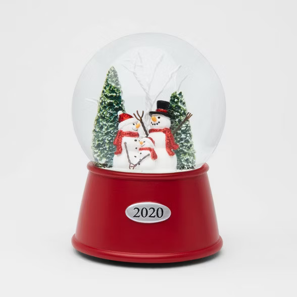 5.5" x 3.8" Snowman Family Musical Snow Globe - Wondershop™ | Target