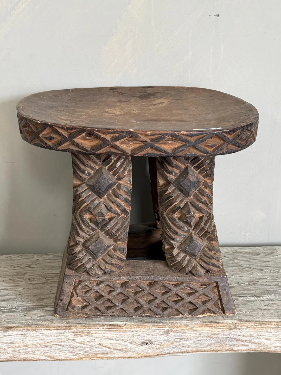 Vintage Hand Carved Senufo Stool {HG3} (free Shipping) - Etsy | Etsy (US)