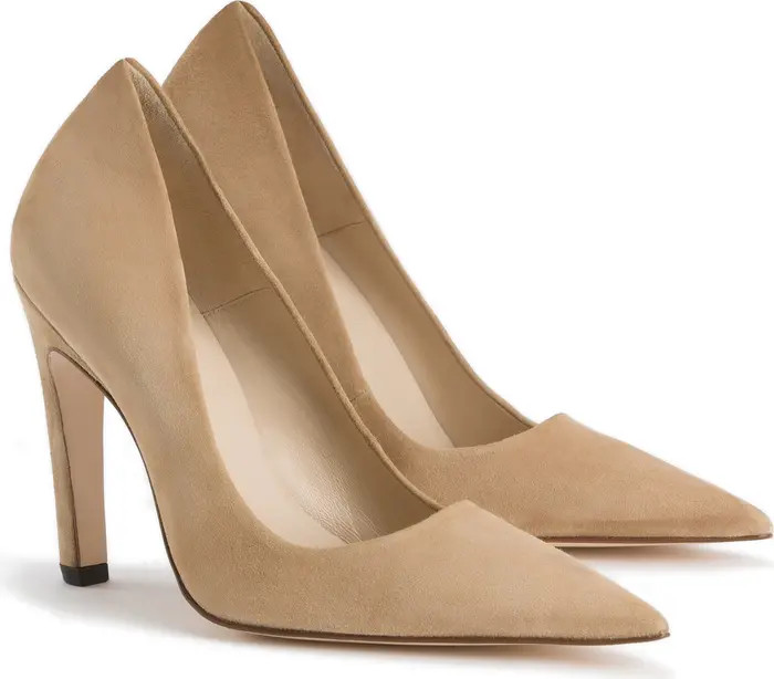 Good American The Icon Pointed Toe Pump | Nordstrom | Nordstrom