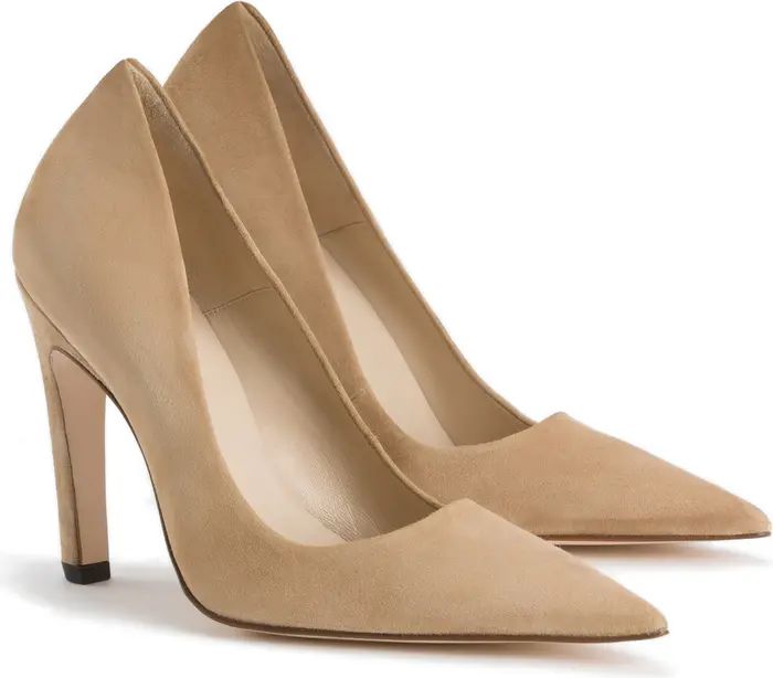 Good American The Icon Pointed Toe Pump | Nordstrom | Nordstrom
