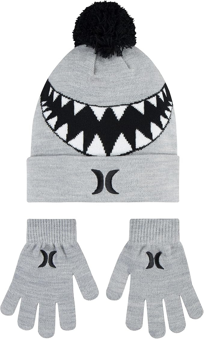 Hurley Kids' One and Only Beanie and Glove Set | Amazon (US)