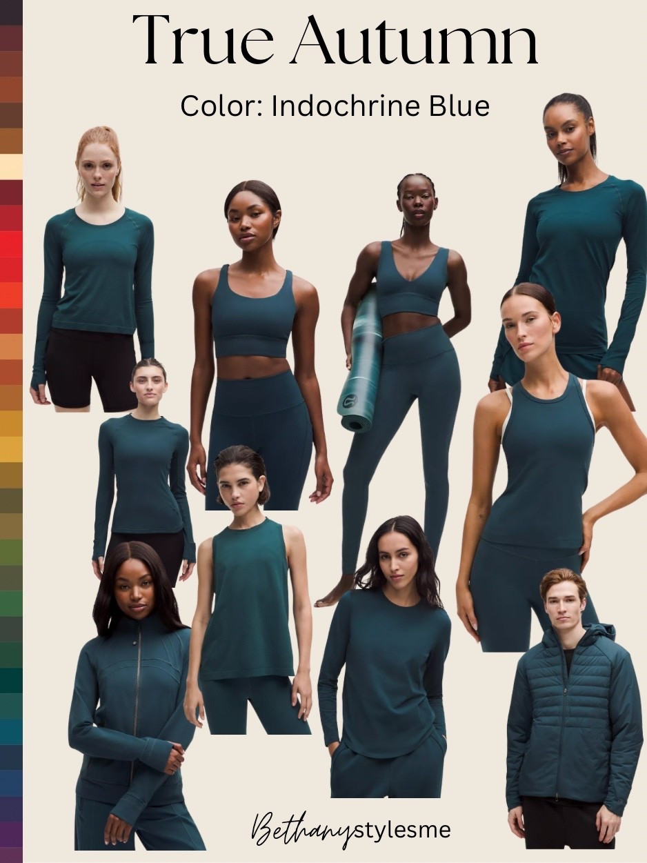 Lululemon deep blue green for autumns 

#LTKSeasonal #LTKActive #LTKHoliday