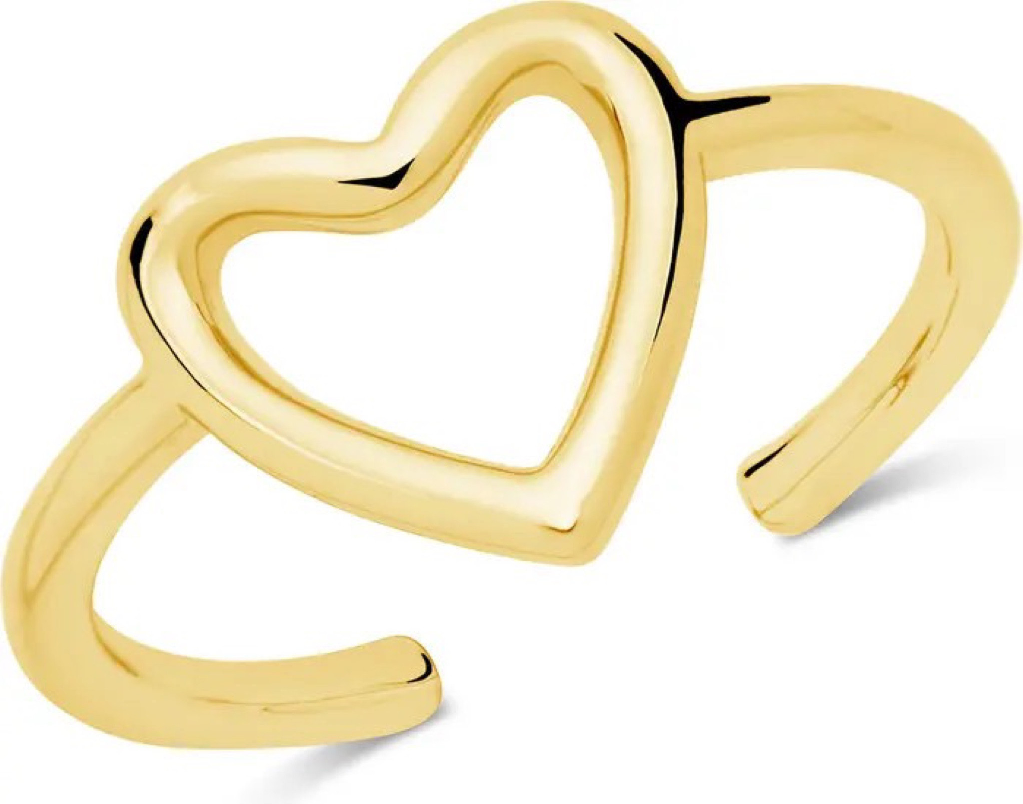 Open ended heart ring!  Valentine’s Day jewelry, bling, gold ring, jewelry, gift idea.

#LTKstyletip #LTKFind #LTKunder50
