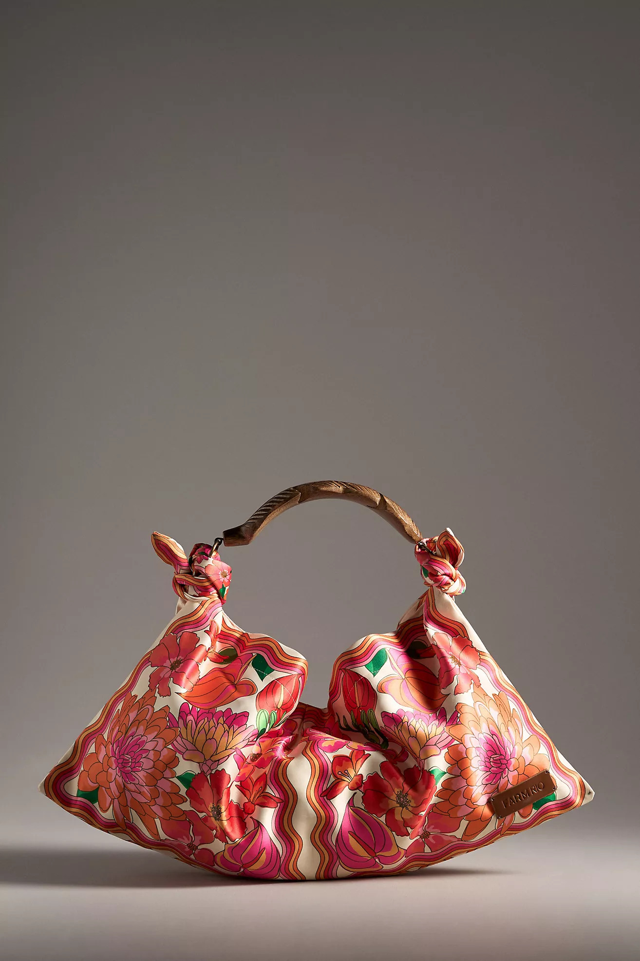 Farm Rio Satin Scarf Bag | Anthropologie (US)