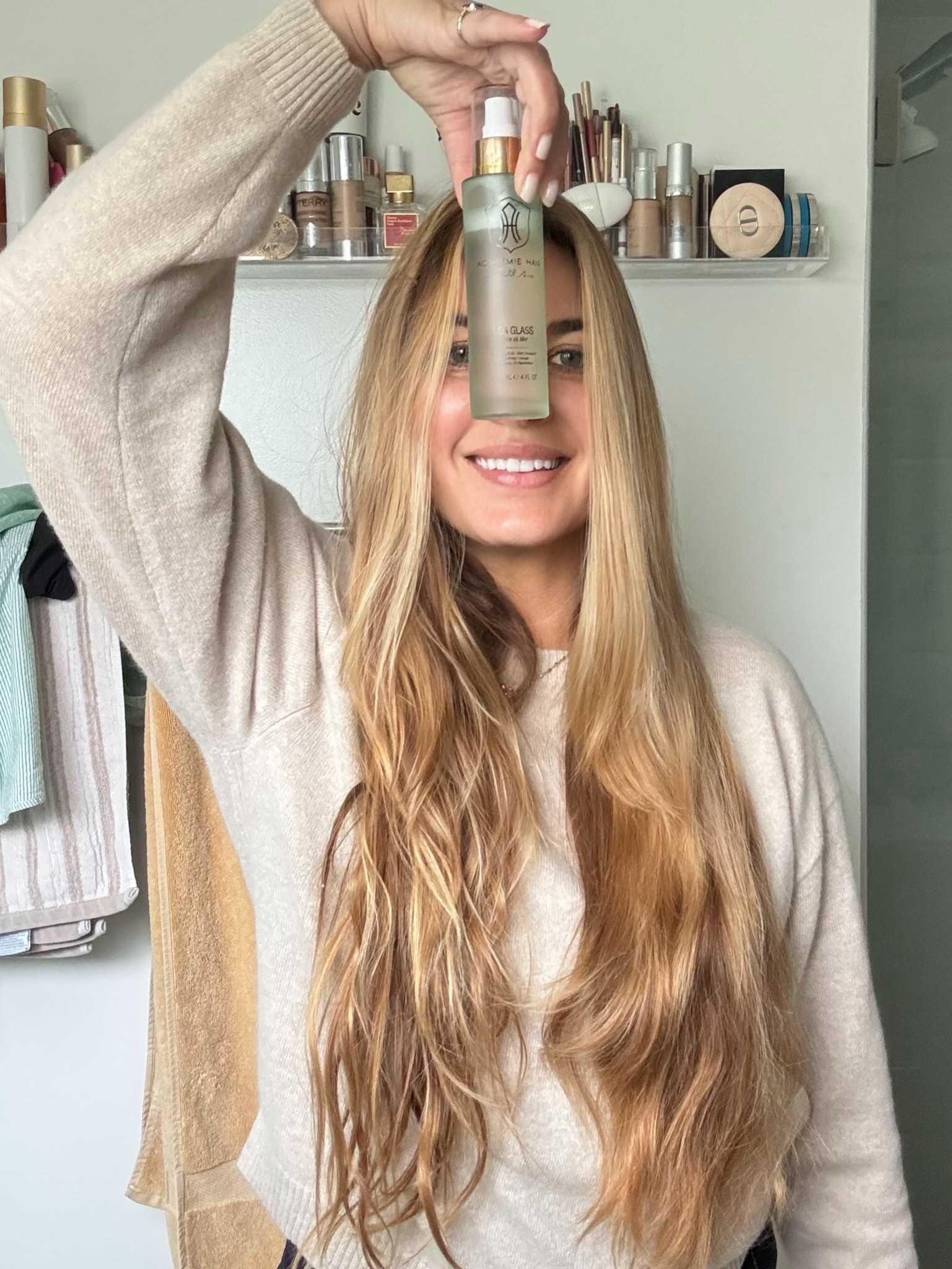 My hair this morning. Sea Glass has changed my relationship whim brushing and my hair has never been healthier. Use Holiday15 at checkout 🐚💎

#LTKFindsUnder50 #LTKBeauty #LTKGiftGuide