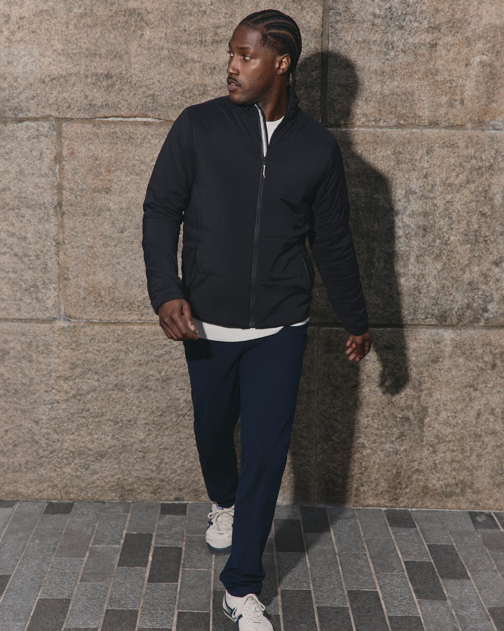 Echo Insulated Jacket 2.0 | Navy Lightweight Jacket | Vuori | Vuori Clothing (US & Canada)