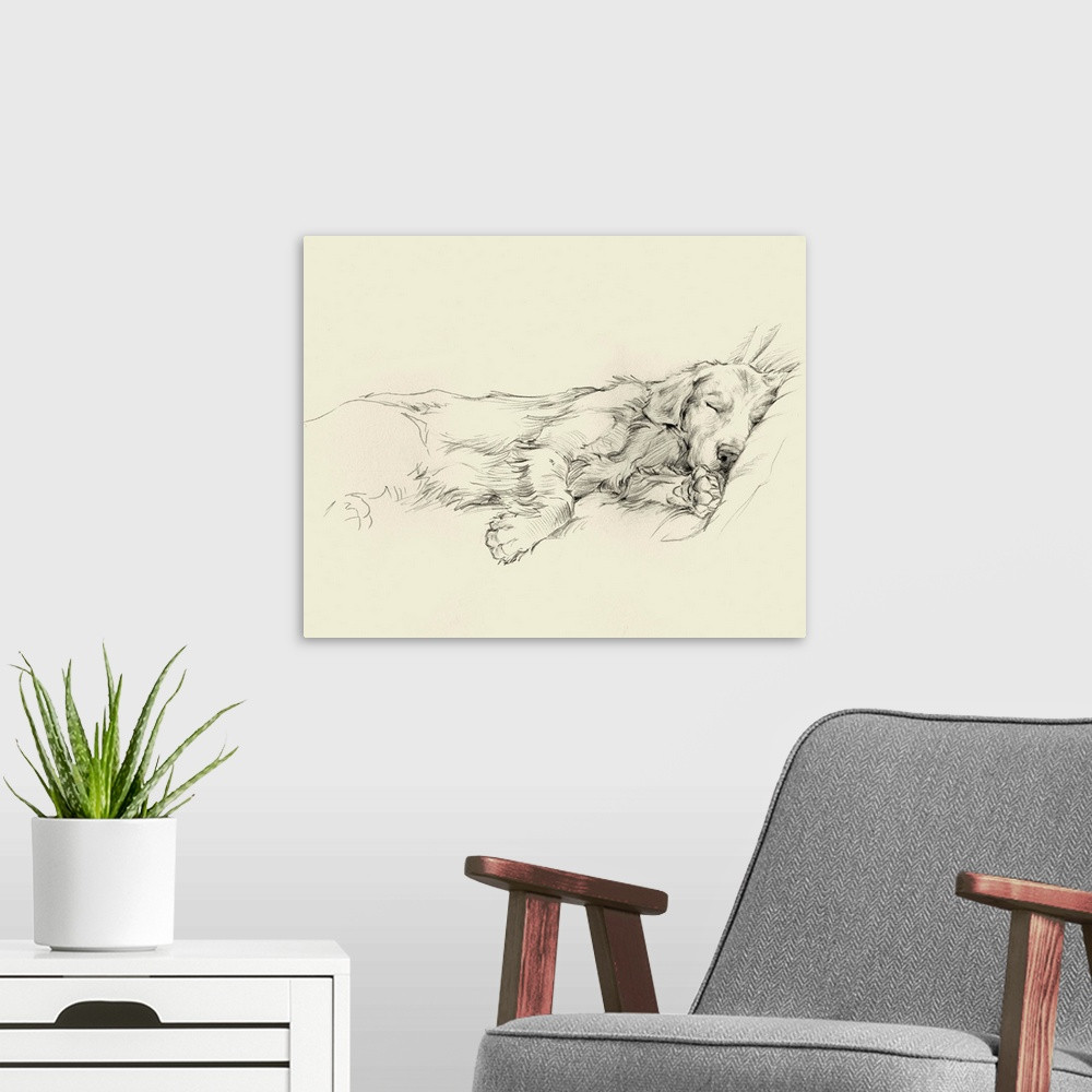 Dog Days III Wall Art | Great Big Canvas - Dynamic