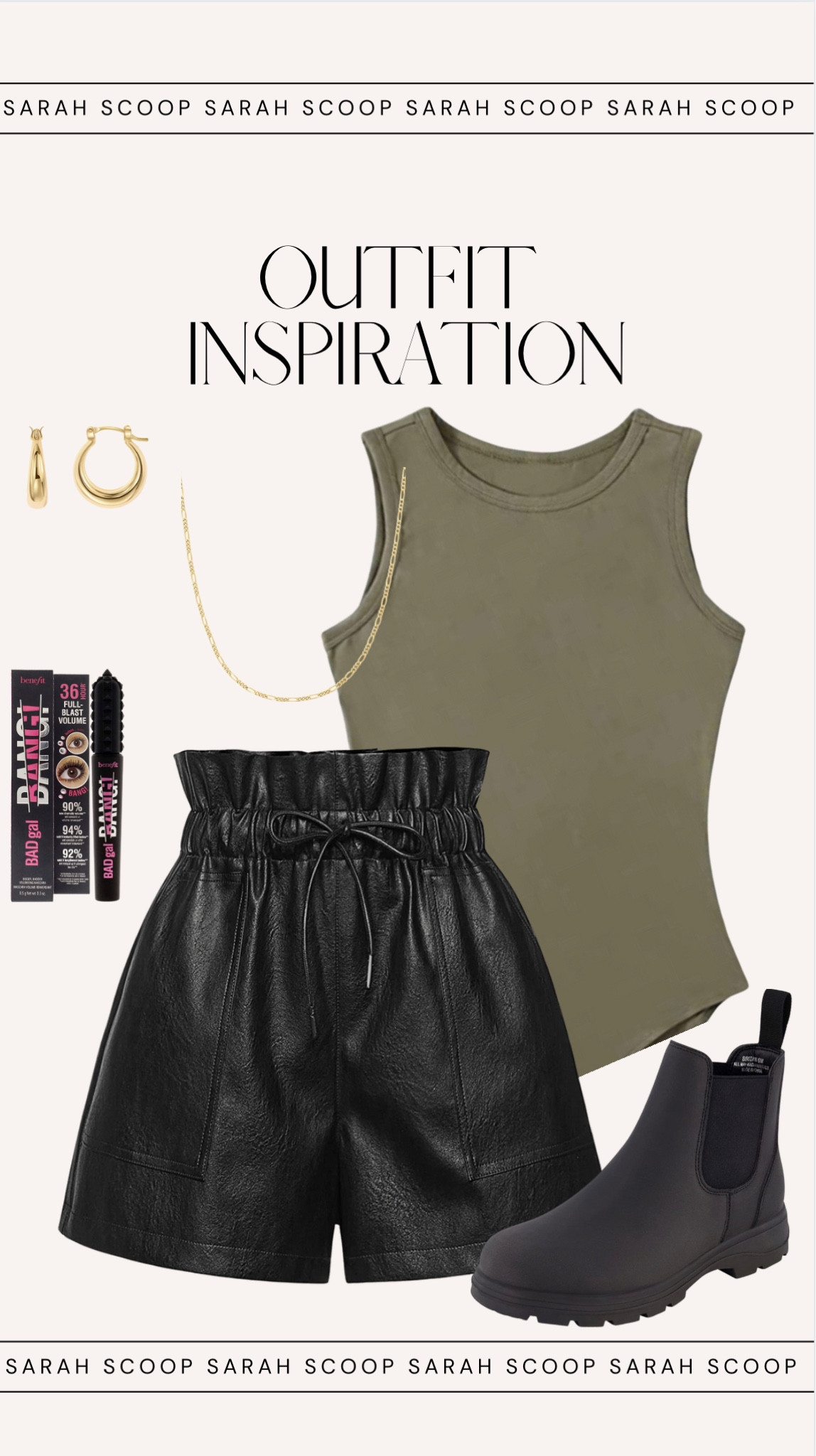 Spice up a classic bodysuit with a pair of leather shorts for a night on the town!🖤 

leather shorts // bodysuit // gold jewelry // black boots // booties // chunky hoops 


#LTKstyletip #LTKshoecrush #LTKFind
