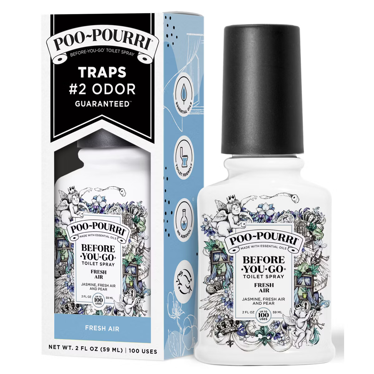 Poo-Pourri Before You Go Toilet Spray - Fresh Air - 2 fl oz | Target