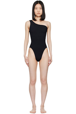 Hunza G - Black Nancy Swimsuit | SSENSE