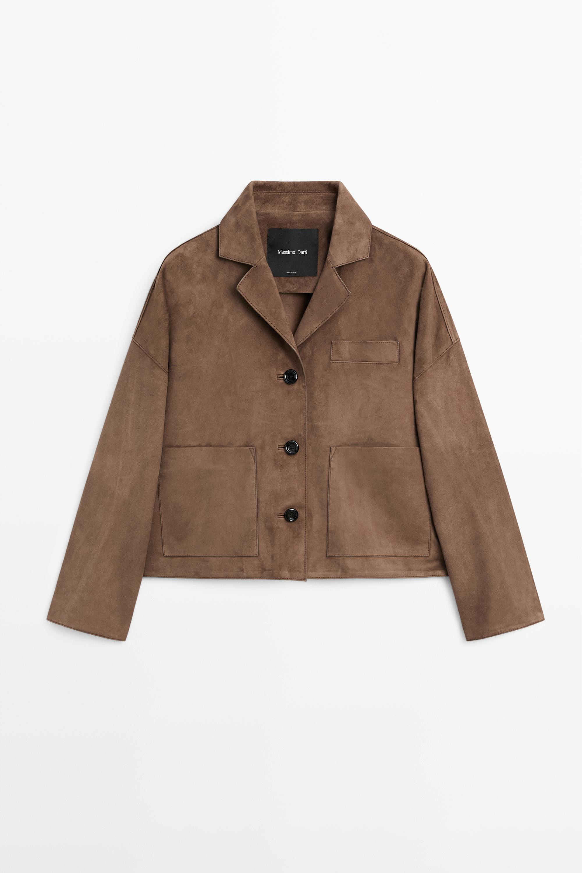VOIR LE LOOK
Veste fluide en cuir finition daim

 299 €  Couleur:  Marron Taupe  Ajouter au pan... | Massimo Dutti FR