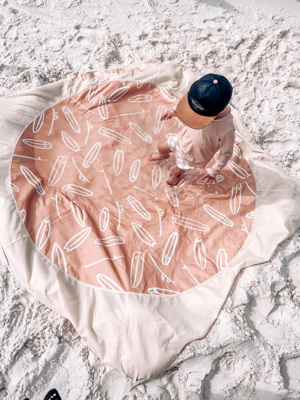 Baby Beach Pool | 2-in-1 Kiddie Pool and Blanket | Flexible Toddler Pool | Toys for Kids & Toddle... | Amazon (US)