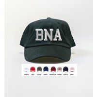 Bna Airport Code Hat/Nashville Tennessee Cap Gifts For Men Women Free Shipping | Etsy (US)