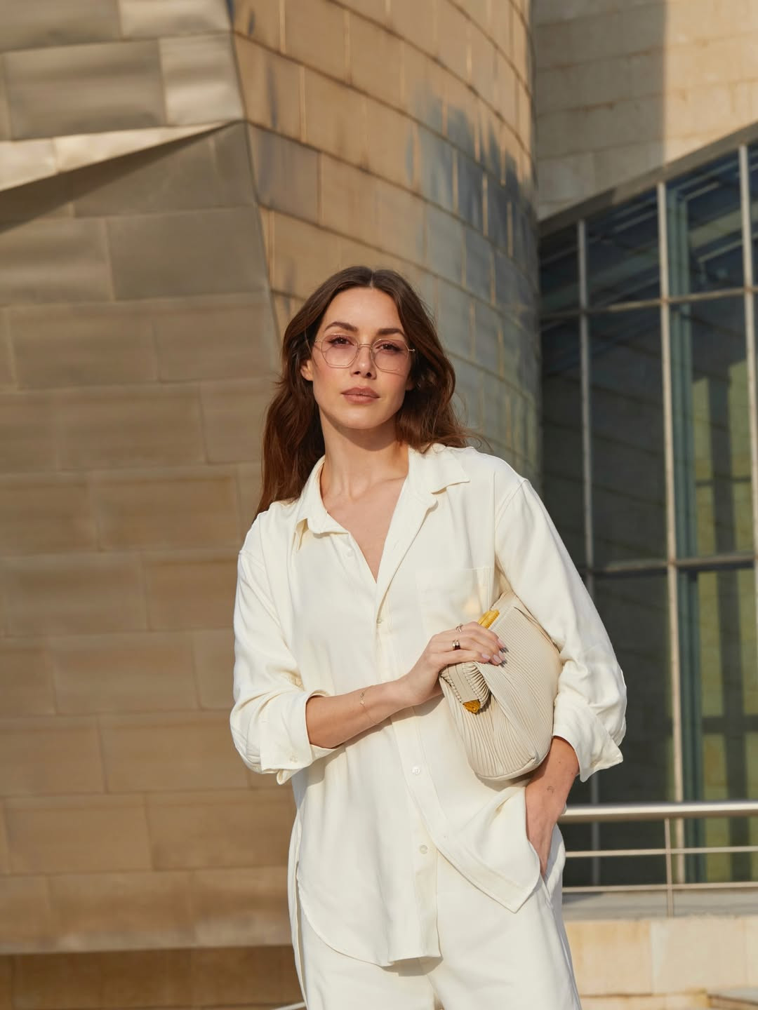 Light and airy cream tones outfit for spring and summer. 

 #LTKootd #LTKWorkwear #LTKTravel