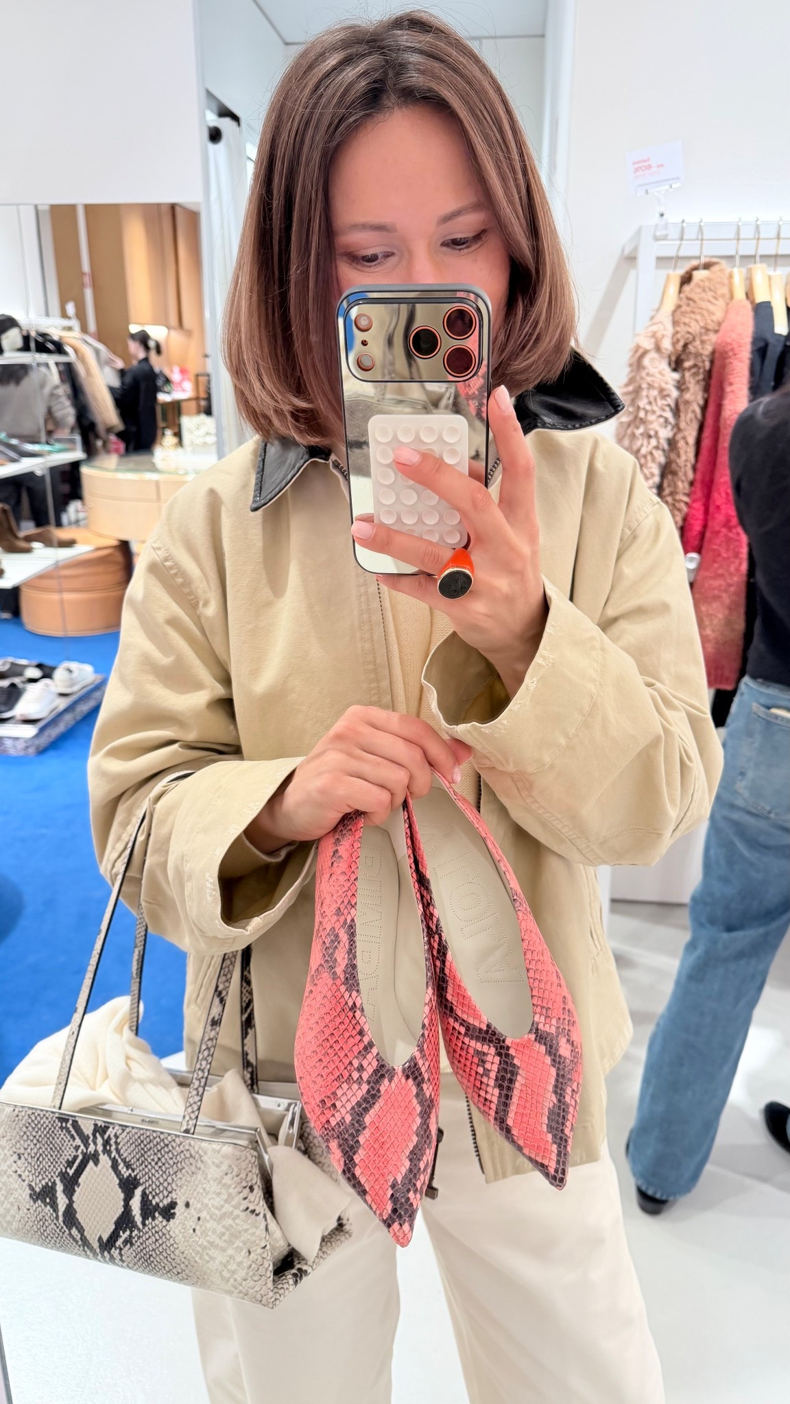 I got these in-store, but I found the same pair online for you ♥️ They’re true to size and great if you have wider feet 😘

#LTKOver40