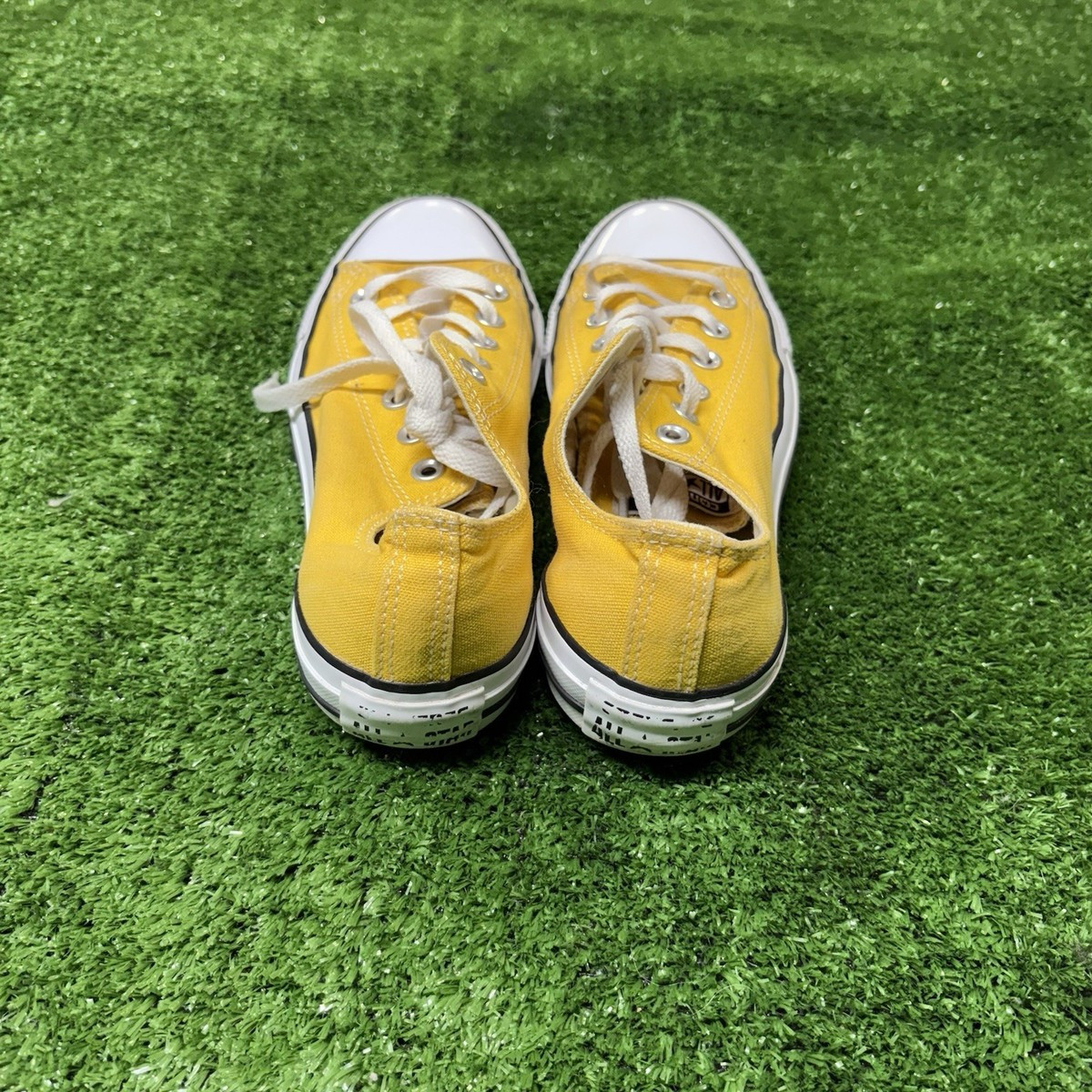 Converse Chuck Taylor All Star Low Top Sneakers Yellow Unisex Men 6 / Women 8 | eBay US