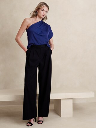 One-Shoulder Blouse | Banana Republic Factory