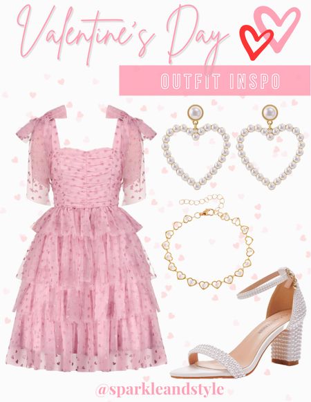 Valentine’s Day Outfit Inspo 🎀

Pink glitter heart dress, pearl heart earrings, pearl heart bracelet, pearl heels 

Valentine’s Day fashion, Valentine’s Day styles, Valentine’s Day outfits, VDAY outfits, VDAY styles, VDAY fashion

#LTKfindsunder100 #LTKfindsunder50 #LTKshoecrush