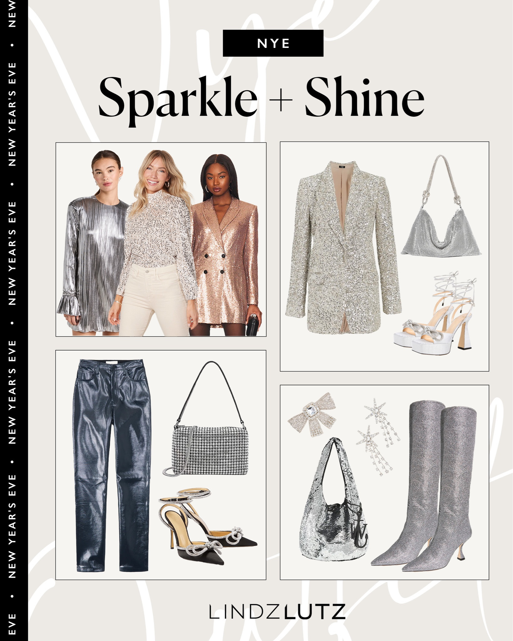 NYE Outfit Inspiration - New Years Outfits - Glam Outfits - Sequin Outfits 

#LTKstyletip #LTKSeasonal #LTKHoliday