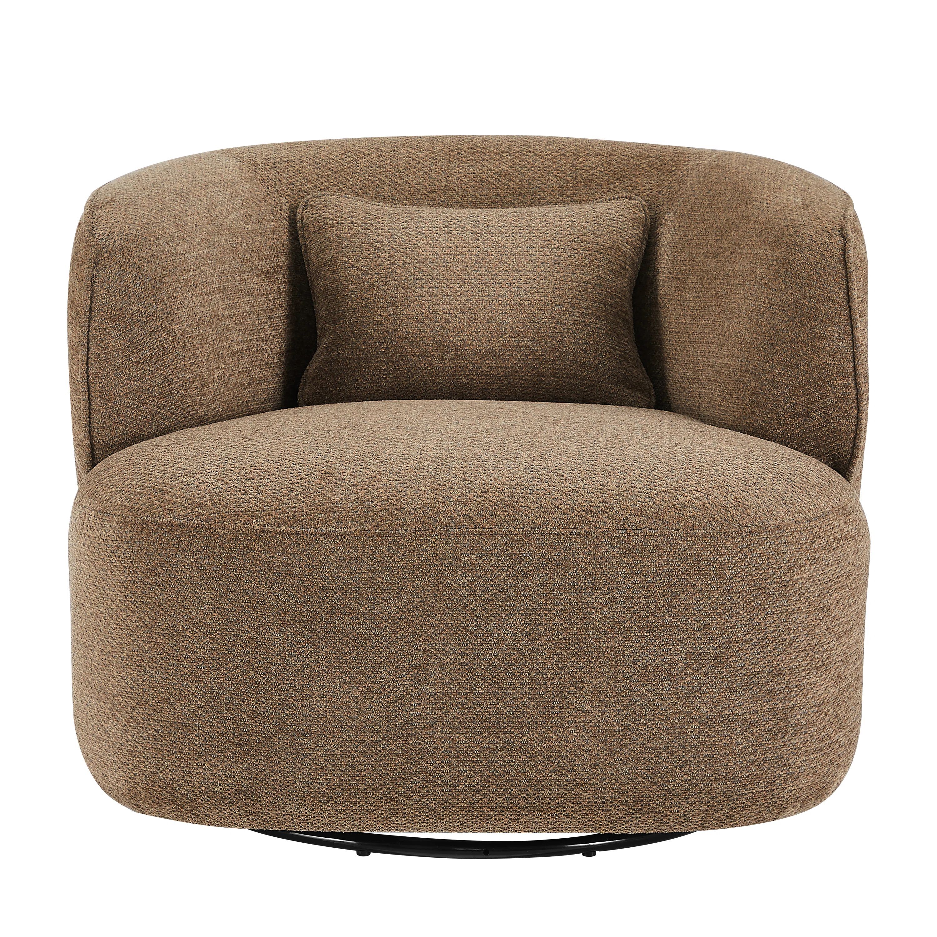 Kimetra Upholstered Swivel Accent Chair | Wayfair North America