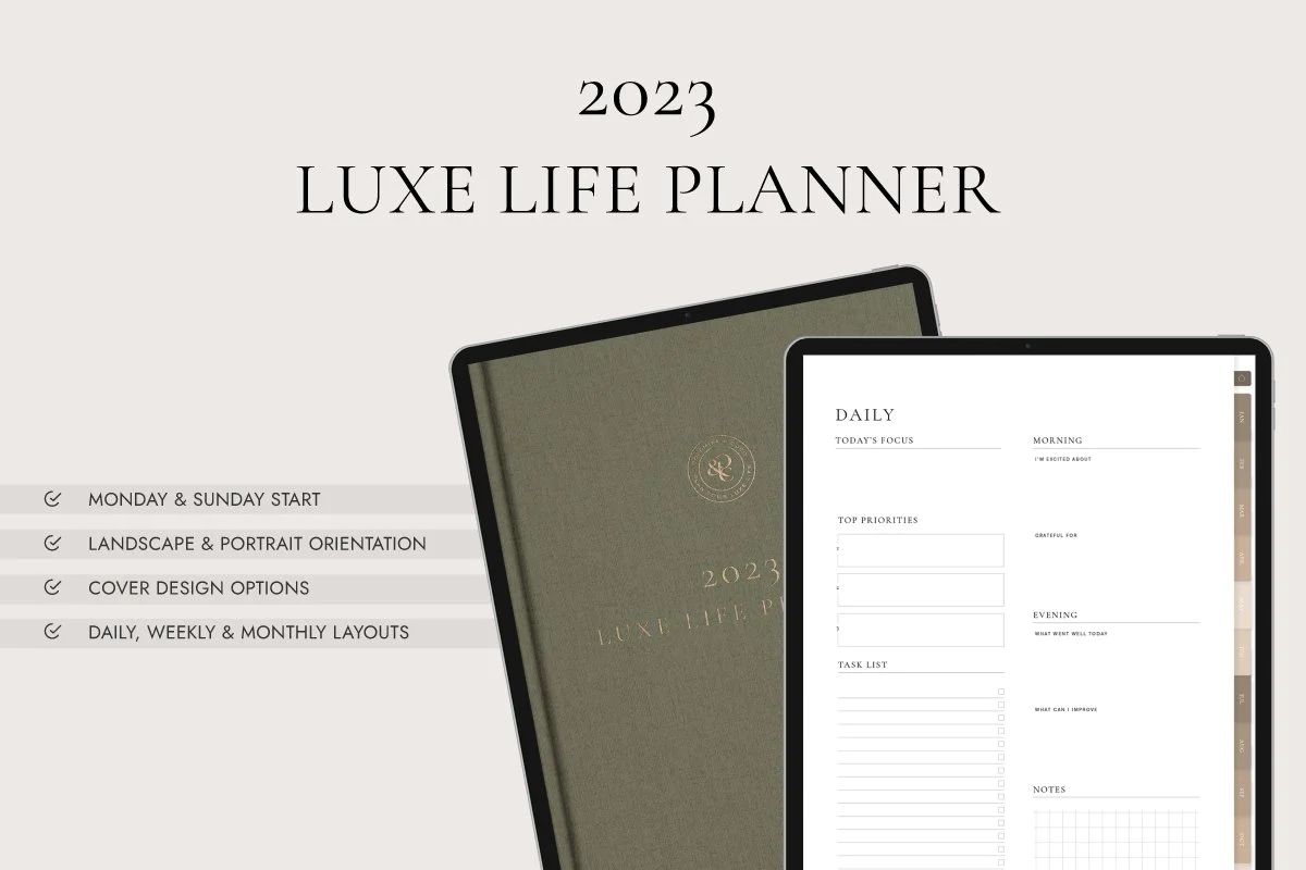 Goldmine & Coco® Digital Luxe Life Planner | Goldmine & Coco