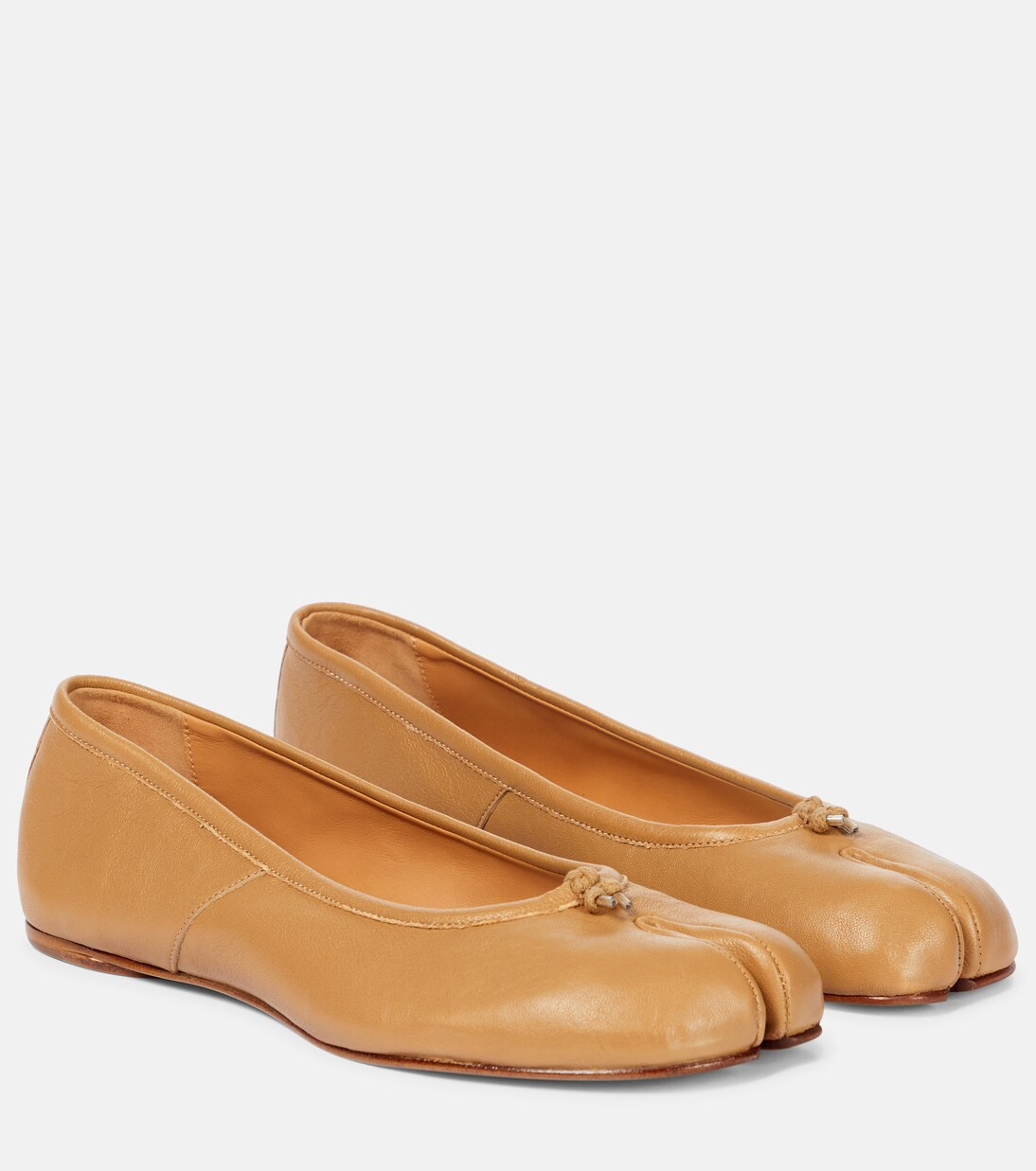 Ballerinas Tabi aus Leder | Mytheresa (DACH)