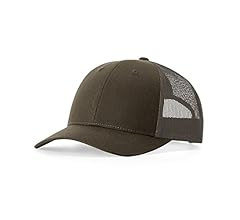 Richardson 115 Low-Profile Hat Structured Classic Trucker Adjustable Snapback Cap | Amazon (US)