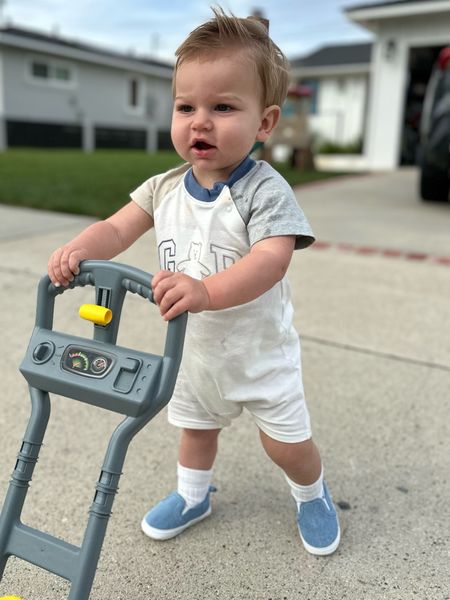 One of my favorite outfits on him yet 🥹 everything is on sale and he’s wearing the romper and shoes in 12-18M 💙 

#LTKbaby #LTKsalealert #LTKkids