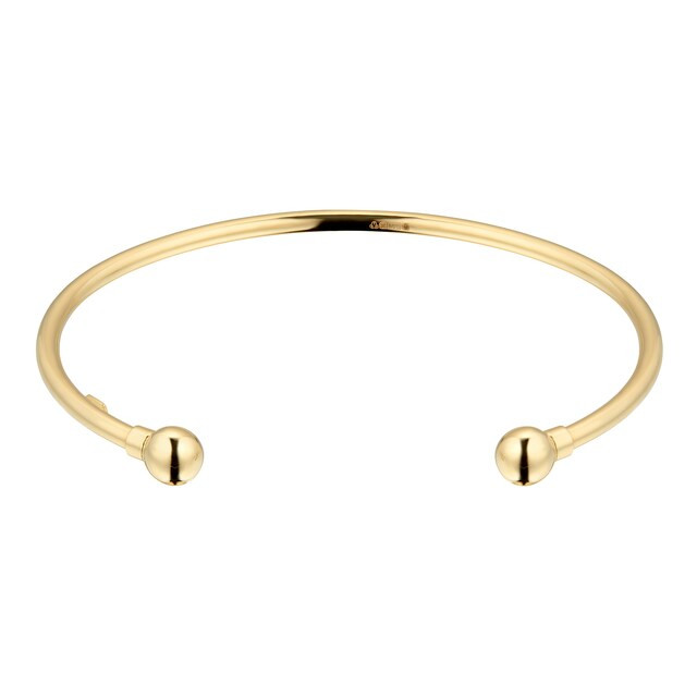 Goldsmiths
    
    9ct Yellow Gold 2.5mm Bangle | Goldsmiths