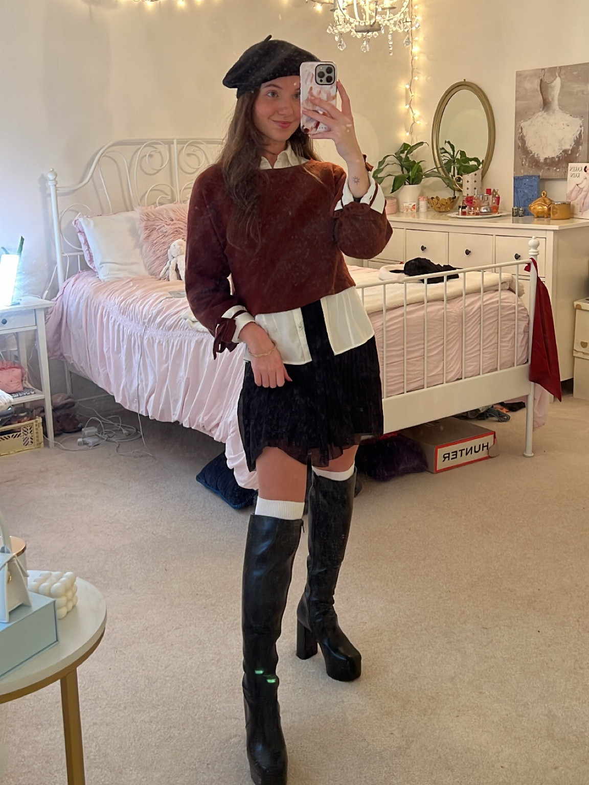 Sweater and dress are from aritzia, boots are la moda (whatta showdown) 

#LTKunder50 #LTKHoliday #LTKfit