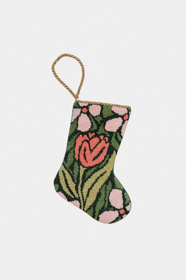 Triumphant Tulip in Pink | Bauble Stockings
