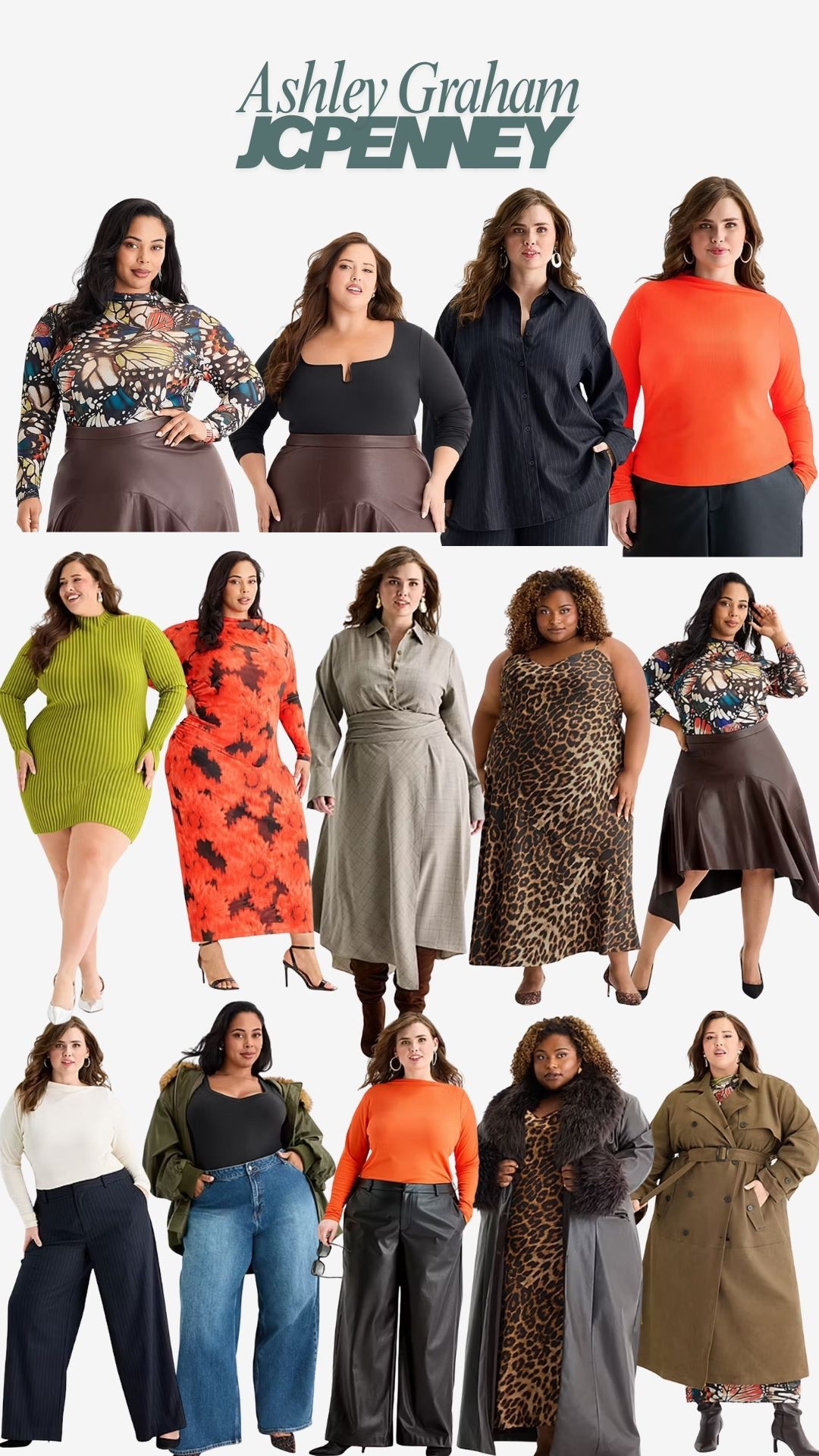 New Plus Size Collection!! 
Ashley Graham has collaborated with JCPenney on an exclusive plus size collection filled with prints, colors, and fun silhouettes. 
Sizes 0X - 5X

#LTKSaleAlert #LTKPlusSize #LTKStyleTip
