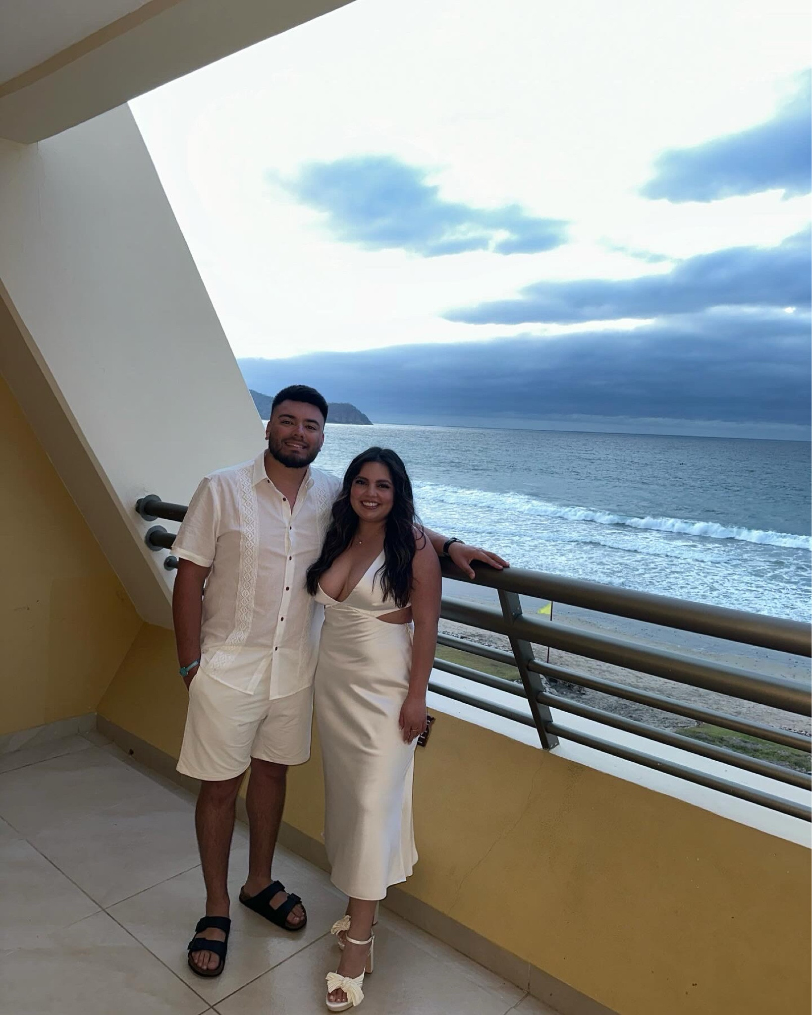 Destination wedding , all white clothes party, white cutout satin dress, men’s white cotton linen shirt 

#LTKshoecrush #LTKwedding #LTKtravel