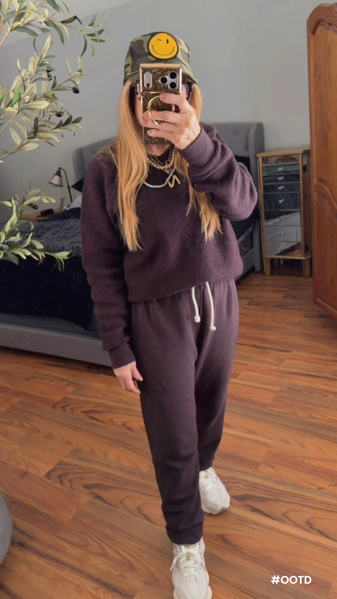 The perfect update to old school sweats ! 
On the go or lounging at home - my current favorite go to’s and so well made !
wearing size S pants size M top - for that oversize vibe. 

#LTKOver40 #LTKootd #LTKActive