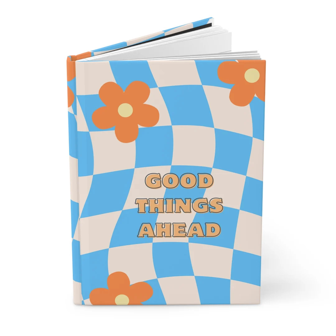 Hardcover Journal Matte GOOD THINGS AHEAD Positive - Etsy | Etsy (US)