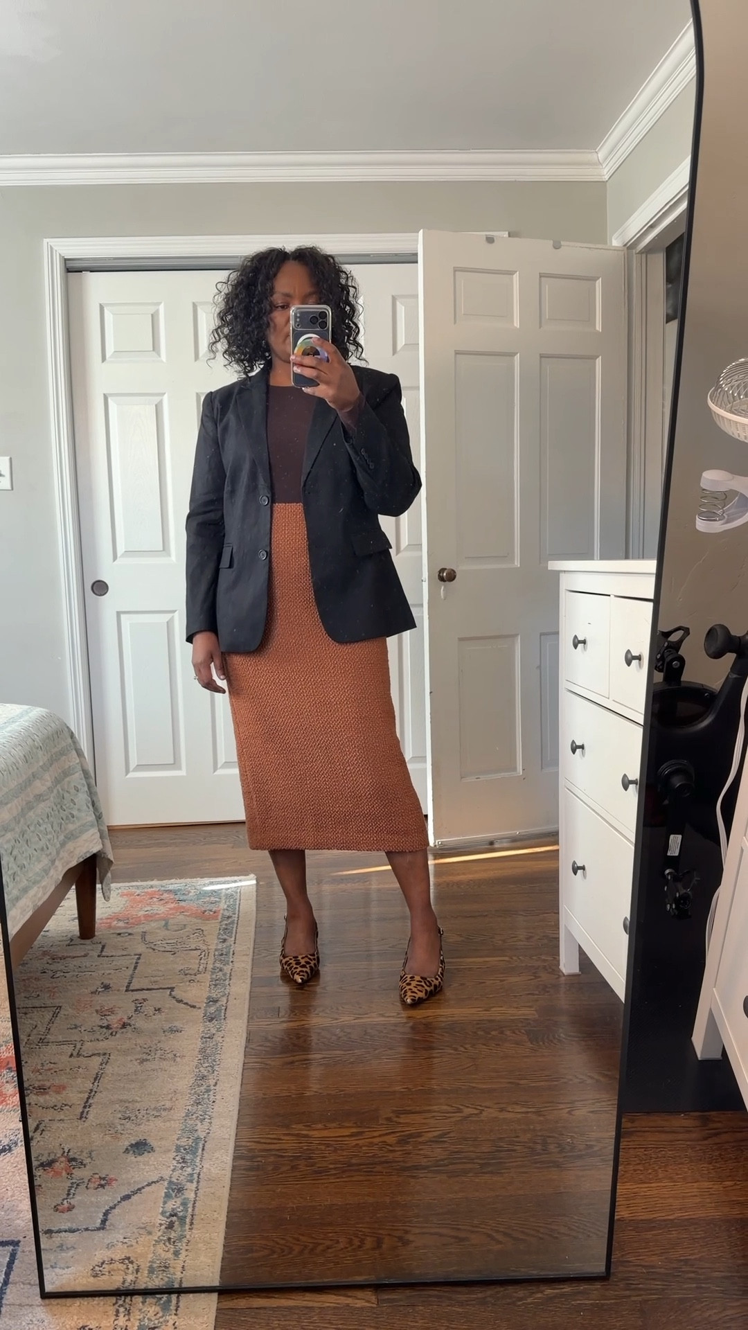 No think office outfit. 

#workwear #officestyle #businesscasual #midsizefashion #workoutfitideas #workingmomstyle #corporateoutfit #midioutfit #blazerstyle #ltkcreator