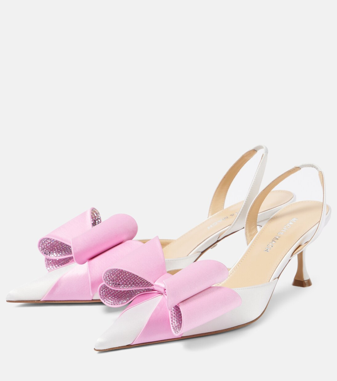 Le Cadeau satin slingback pumps | Mytheresa (US/CA)